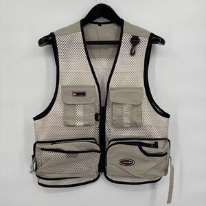 Haolong Sports Men's Size L‎ Beige Fishing Vest
